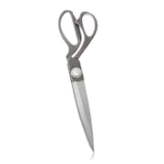 Vintiquewise Heavy Duty Big Aluminum Plated Gray Scissors with Sharp Blades for Office QI004396